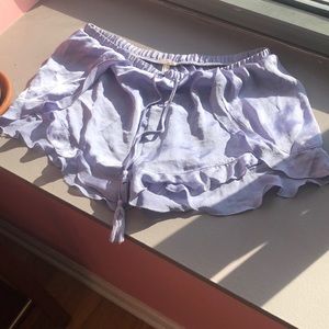 free people intimates lilac shorts